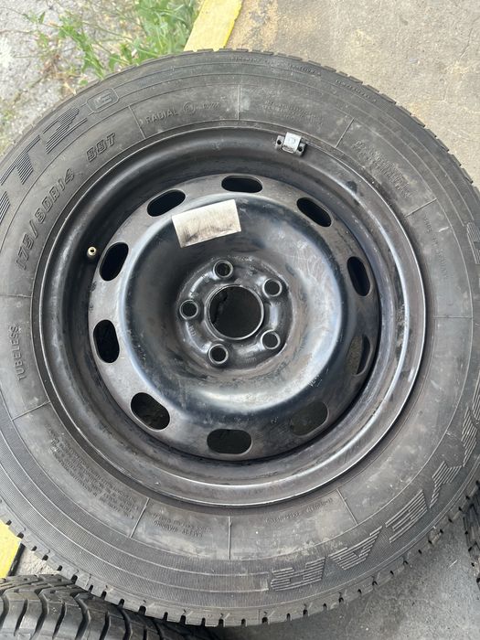 Джанти 14”  5х100 ЕТ38 5J за VW Skoda Audi с летни гуми