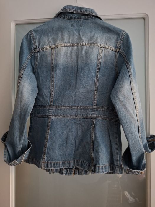 Jacheta blue jeans 38 Clockhouse 100% cotton