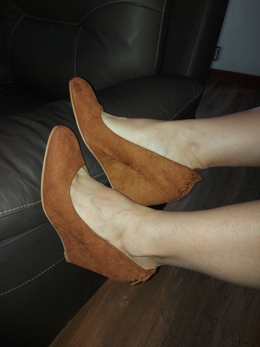 Дамски обувки естествена кожа н 38