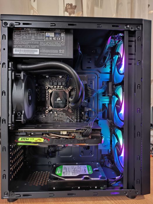 Unitate PC GAMING i7 10700 4.8Ghz/16GB DDR4/GTX1660 SUPER 6GB/SSD/2TB