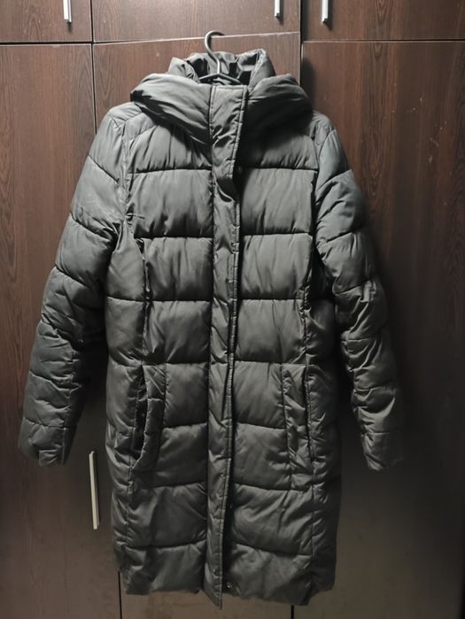 Зимно черно яке H&M, размер S