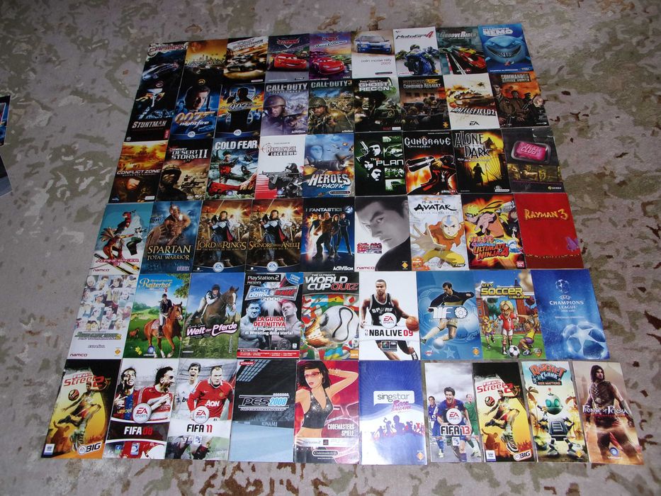 Carcase,coperti si carticele jocuri PlayStation diverse