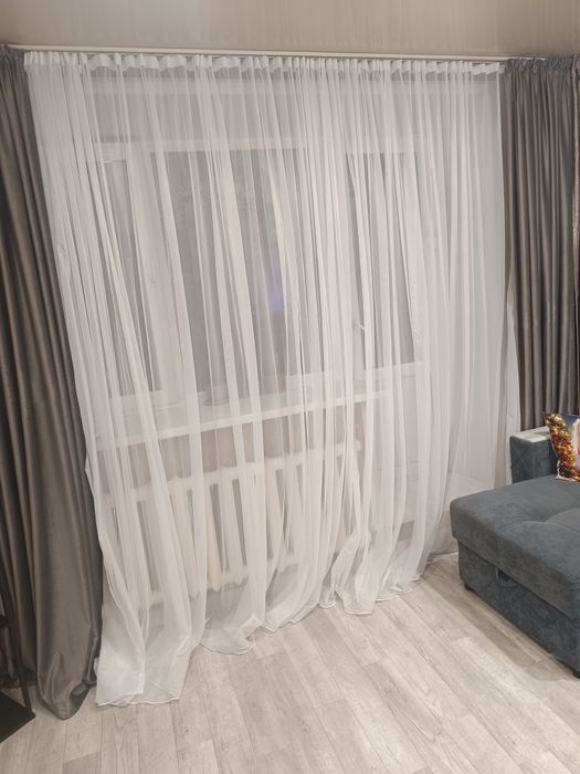 Тюль 8 метров 10000 тг