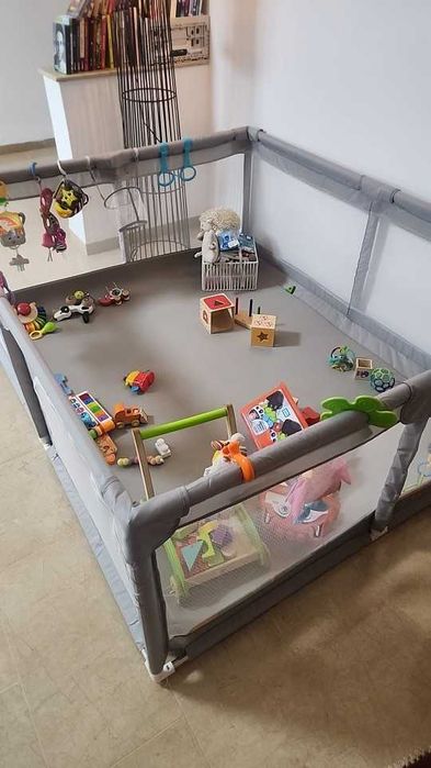 НОВА! 120х180см. Голяма кошара за игра/ преграда ограда заграждение