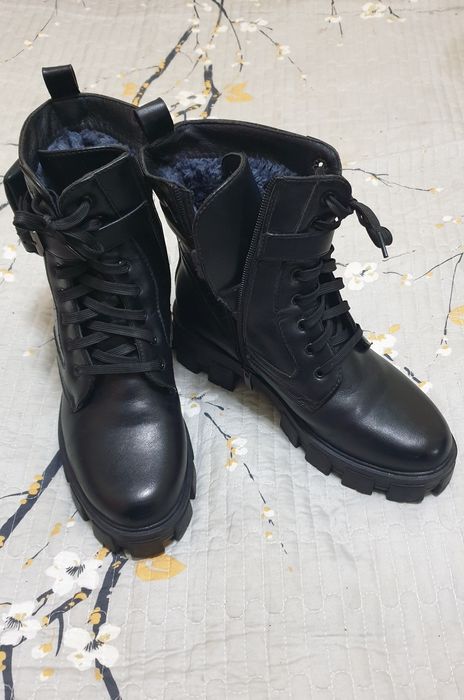 Сапоги женские с мехом