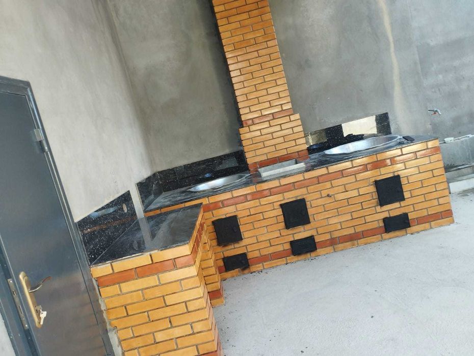 Казан ошак, Барбекю зона