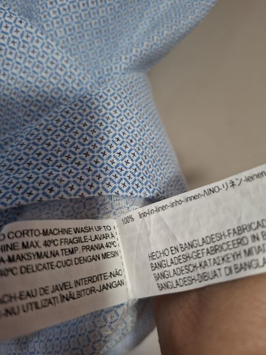 Zara Man 100% Len Slim FIT