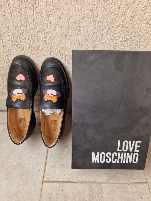 Дамски лоуфъри  LOVE MOSCHINO