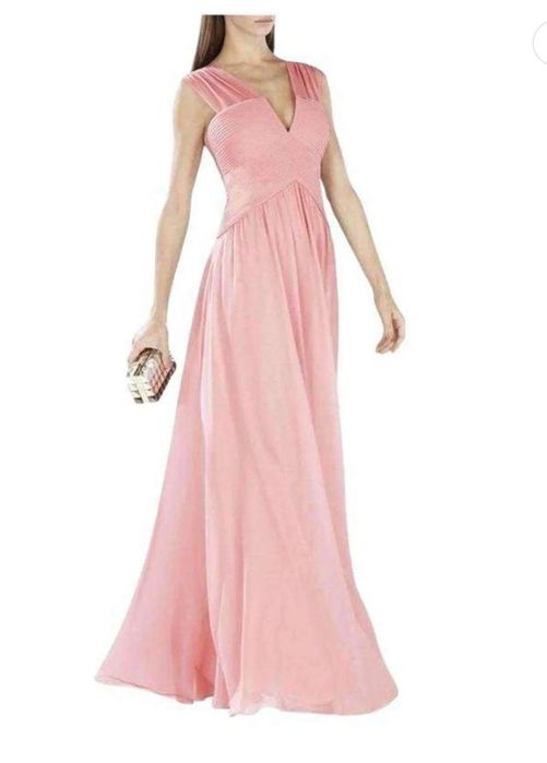 Платье новое шифоновое с корсетом