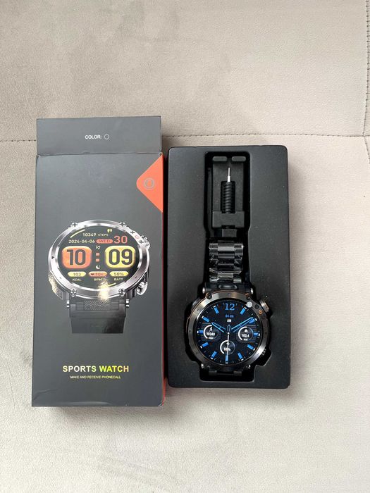 Smartwatch, Смарт Часовник за мъже с опреционна система Android - НОВ!