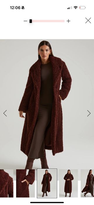 Кафяво мечешко палто  Oh Polly в S размер