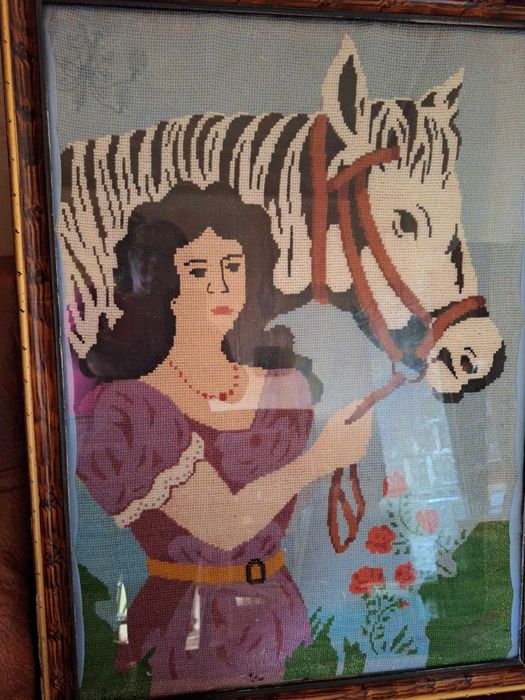 Tablouri cusute manual- lucrari unicat