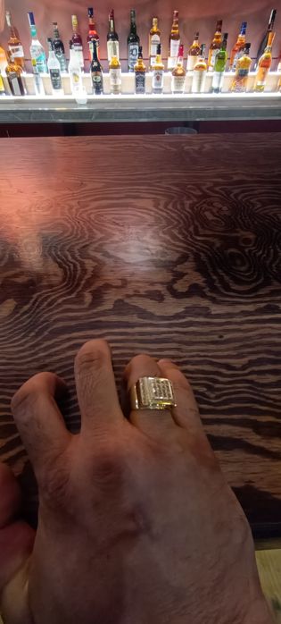 Печатка золото 585 пробы,с брилликами