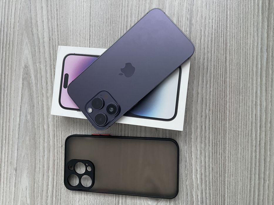 Iphone 14 Pro Max 128Gb ,cutia cu acelasi imei plus husa cadou