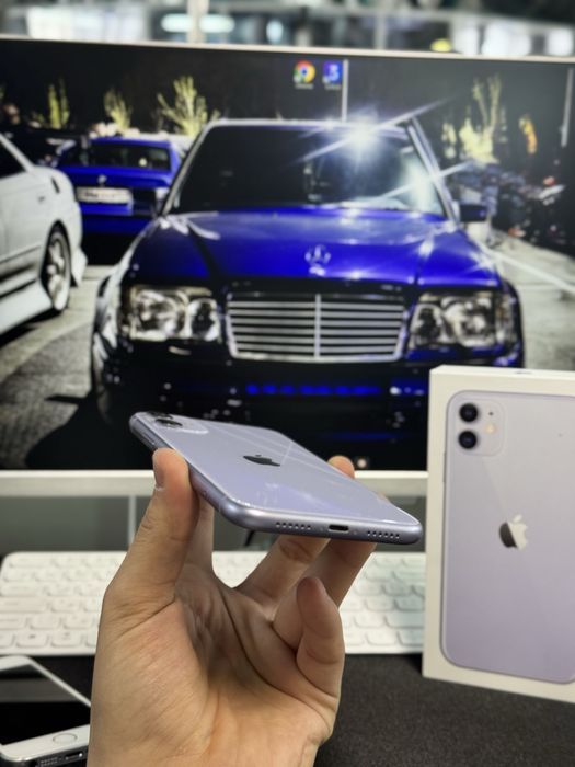 iPhone 11 ,Purple, 64GB