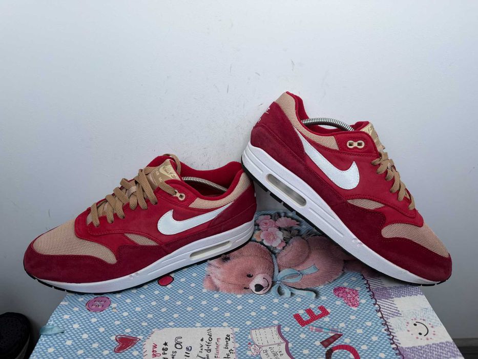 Nike Air Max 1 Premium Retro Red Curry''оригинални маратонки 45 номер