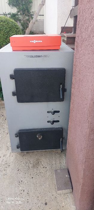 Vand centrala pe gazeificare Viesmann vitoligno 100s 25kw