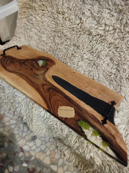 Орехов поднос "Ледена епоха"