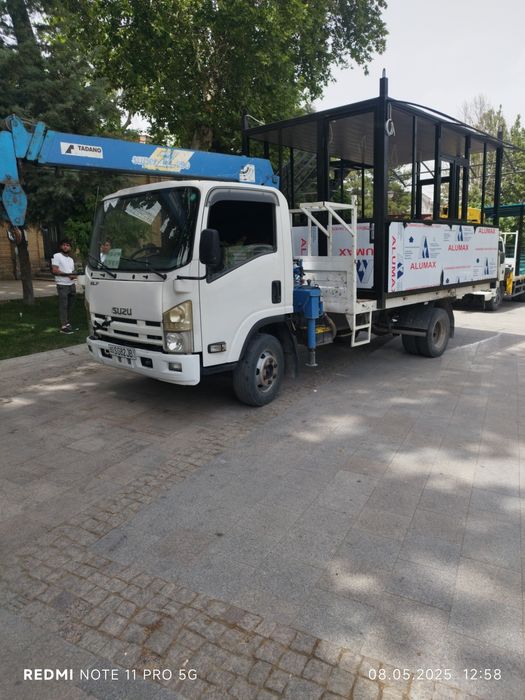 Manipulyator xizmati ISUZU, услуги манипулятора 24/7