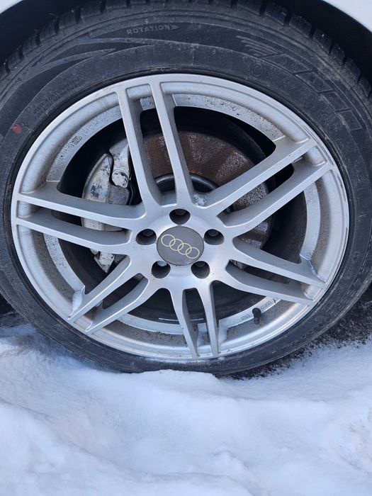 4 бр. лети джанти за АУДИ  18 ски  5х112 8j  ет 35  66.5