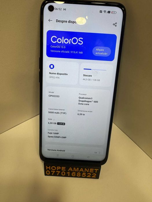 Hope Amanet P1/ Oppo A96 / COD 17362