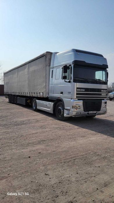 Срочно сотилади DAF тягач + прицеп!