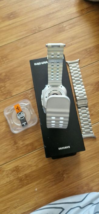 Samsung watch ultra white titanium ca nou
