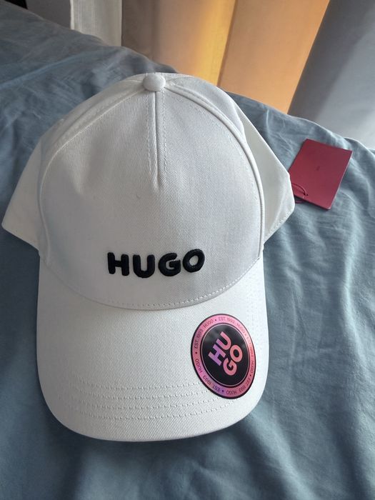 Sapca Hugo originala alb