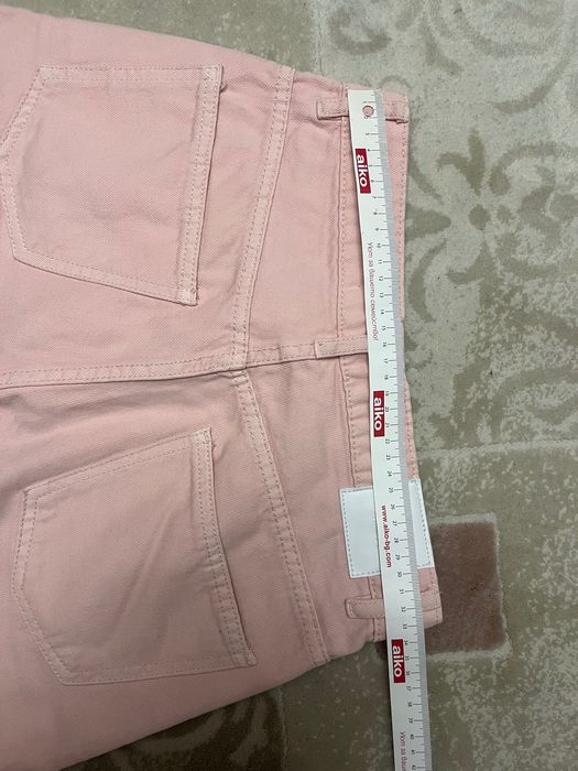 Розови детски дънки