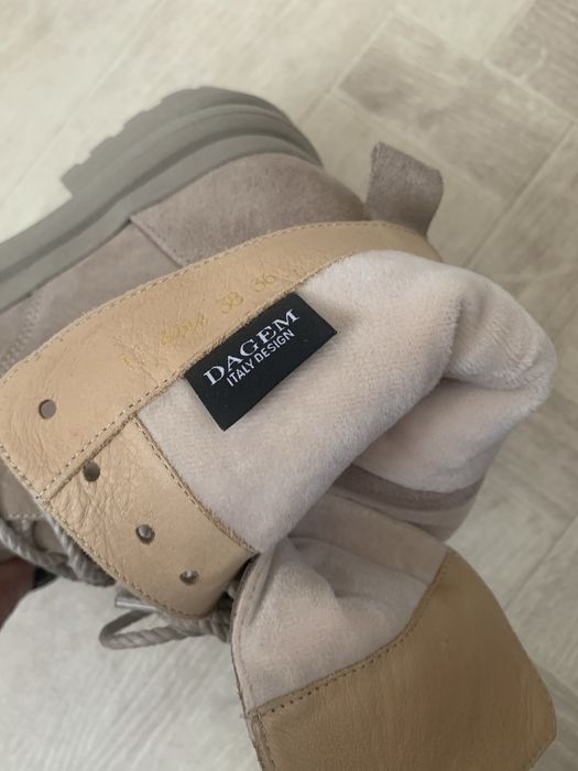 Ботинки натуральные Турция размер 36-37