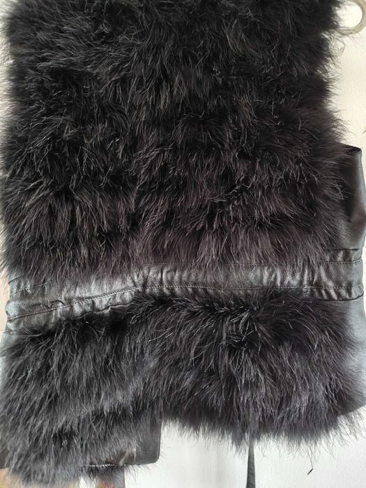 Елек с щраусови пера