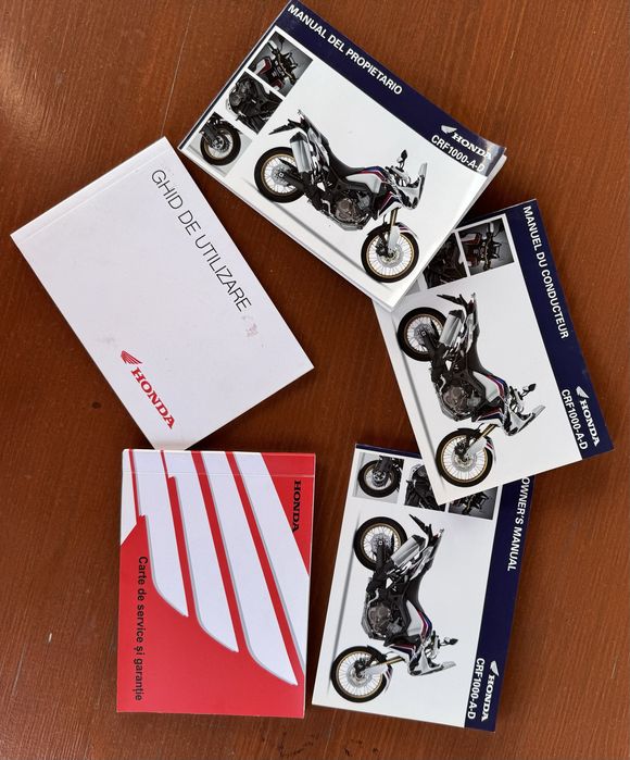 Honda Africa Twin  1000 manual