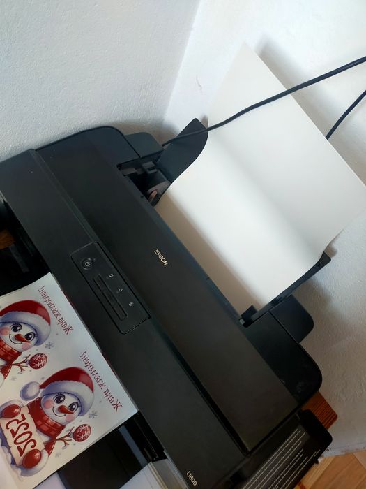 Epson l 1800. А 3 цветной принтер.