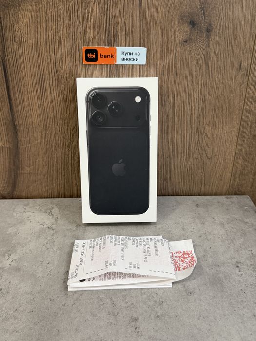 НОВ! 24М ГАР*ЛИЗИНГ* iPhone 18 Pro 512Gb Black НЕРАЗПЕЧАТАН