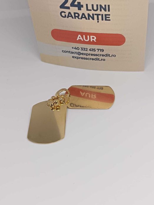 Medalion Aur 14K 8.10g (Ag4 Dacia B.52270) Garantie 2 ani