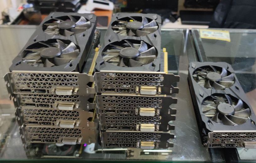 Gtx 1660 super 6gb 192bir ddr6! Holati yaxshi! 9 dona!