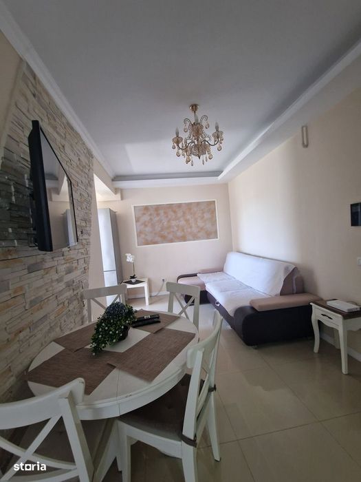 Mamaia Nord-3 camere mobilat-utilat la 350m de plaja, parcare