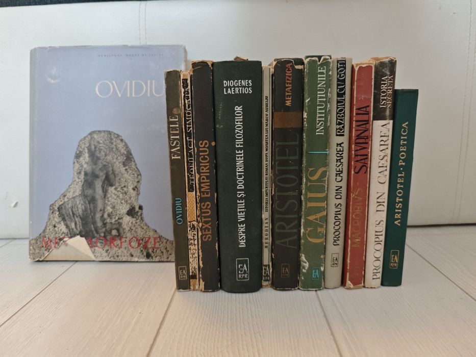 Set Academia Romana, Gaius,Diogene,Procopius,Aristotel,Ovidiu, 12 vol