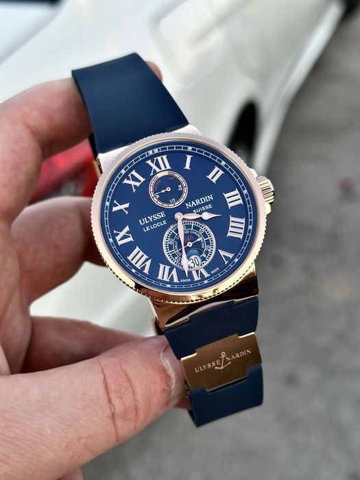 Ulysse Nardin Le Lockle Blue Rubber