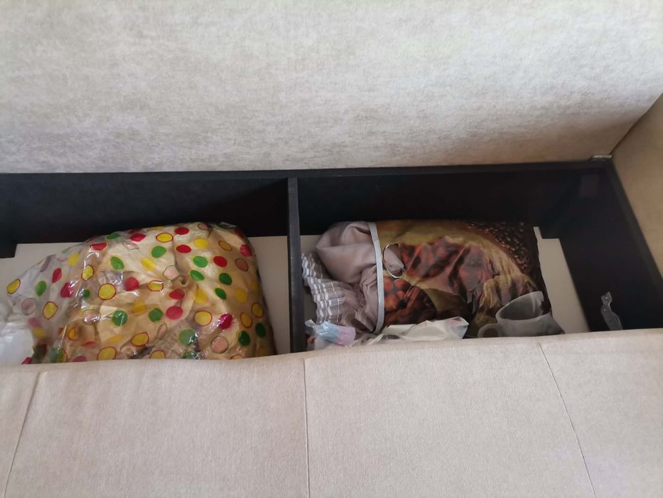 Диван с две ракли и възможност за разгъване