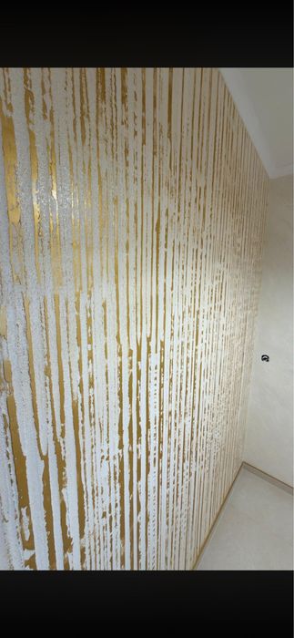 Decorative interior- piatra sparta, pensulata, stucco etc