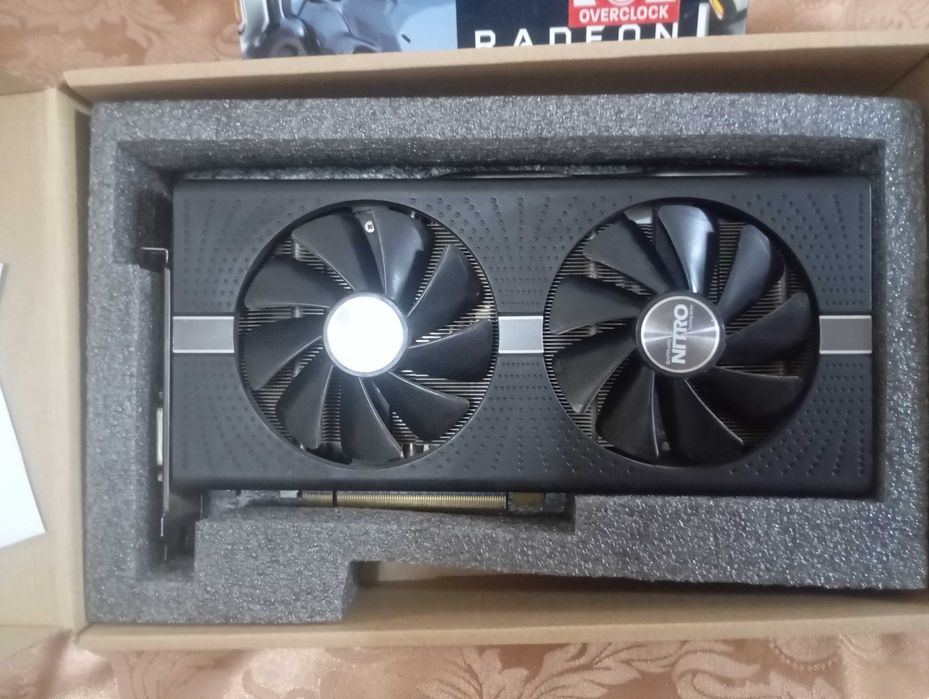 Видеокарта sapphire nitro+ radeon rx570 4gb