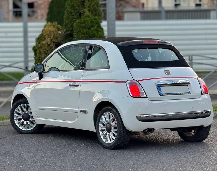 Fiat 500 Cabrio •2011•Diesel 1.3•E5// Navi,Xenon,Senzori//Inmatriculat