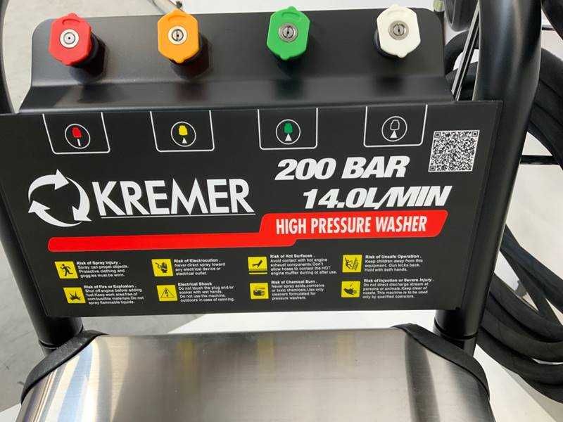 Професионална водоструйка KREMER 200 bar 14l/min 380V