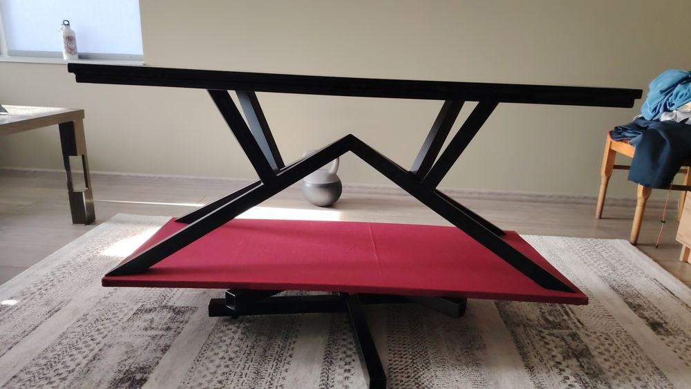 Холна маса метал и керамика