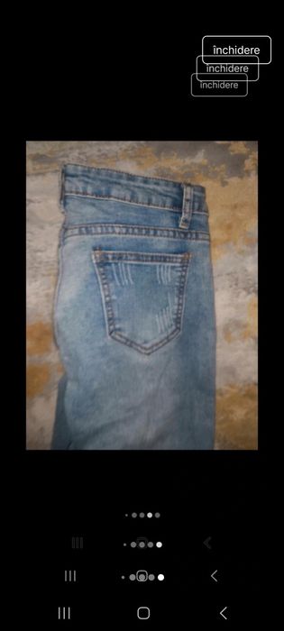 Blugi cu margele marime s