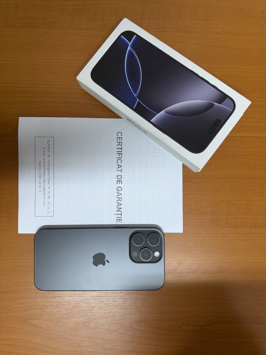 Iphone 16 pro max fullbox, 100%, garantie