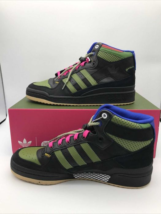 Оригинални  маратонки * ADIDAS FORUM Frogboy by Hebru Brantley * EU46