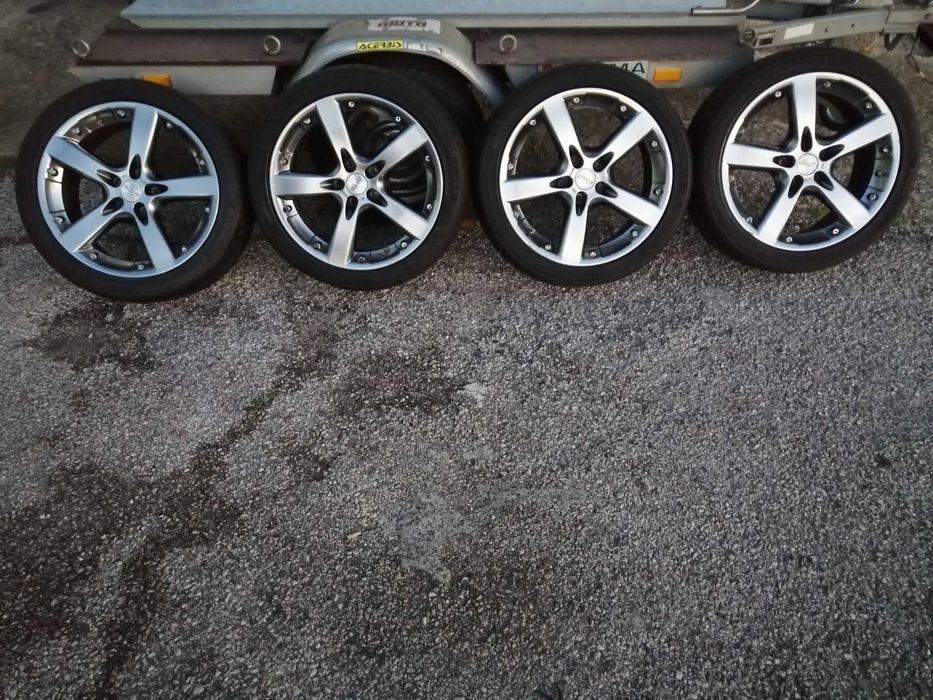 Оригинални лети джанти 17 "Aluett Germany 5x112 / 7.5J X 17 H2