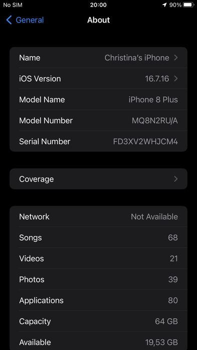 Iphone 8 Plus 64GB